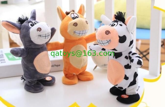 Walking and Speaking Music Educational Electronic Stuffed Toys For Babies
