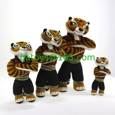 Lovely Kungfu Panda Tigress Cartoon Stuffed Animals For Promotion Gifts