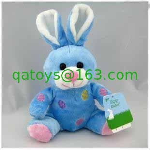 Personalized Stuffed Animals 8 inch Easter Bunny Plush Toy for Children