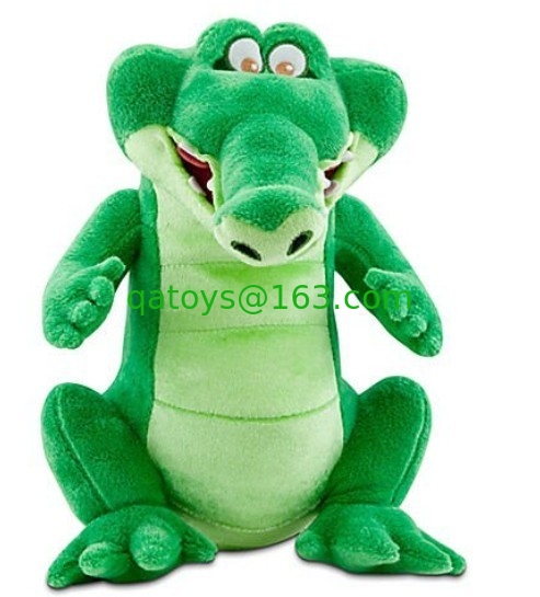 Customized Green Soft Crocodile Stuffed Animal Toys For Kids Playing