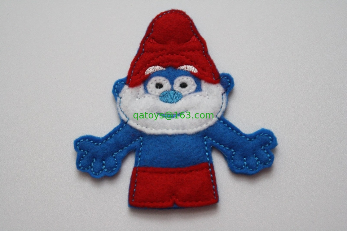 Fashion Felt Finger Puppets Animals with Eco Friendly Fabric