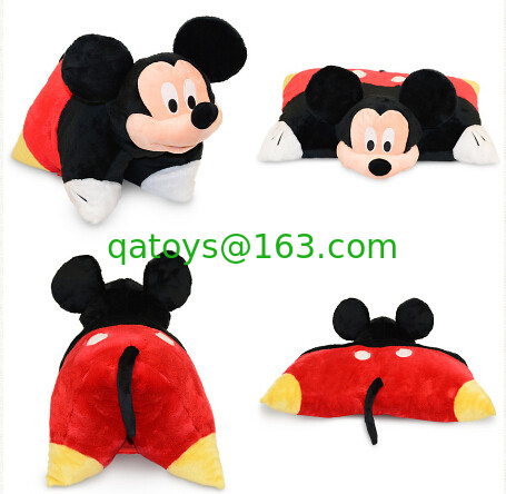 Cute Disney Mickey Moue Cushions And Pillows With Plush Mickey Head