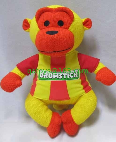 9inch Lovely Knitted Monkey Stuffed Animal Plush Toy For Promotion Gifts​​
